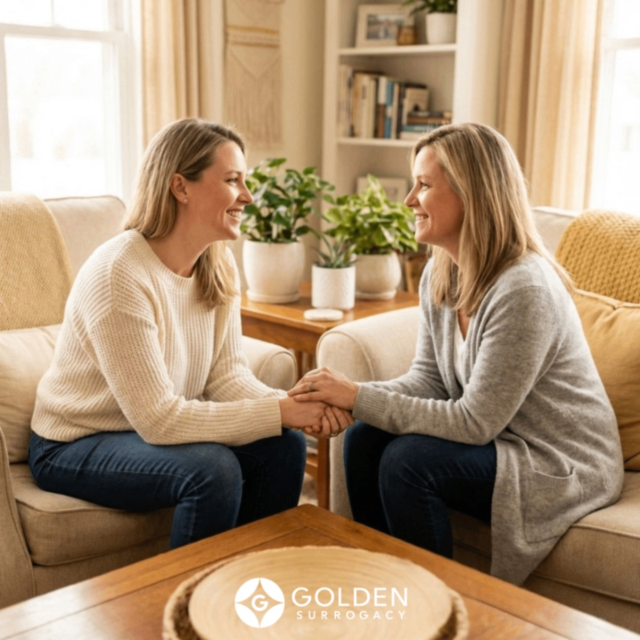 Thinking about taking the next step in your surrogacy journey, but not sure where to start? You’re not alone: so many Intended Parents and Surrogates feel overwhelmed at this stage, and that’s exactly why we’re here. At Golden Surrogacy, our lived experience as former Intended Parents means we guide you with empathy, clarity, and expertise every step of the way. 

Here’s what to keep in mind for a successful match:
 
➡️ Open communication is key: ask every question. 
➡️ Our team handles all coordination and legal details, so you can focus on building your family.
➡️ We exceed ASRM guidelines, offering full advocacy for both Intended Parents and Surrogates.

Questions about matching or your next step? Reach out today!

#GoldenSurrogacy #SurrogacyJourney #FamilyBuilding #Surrogates #IntendedParents